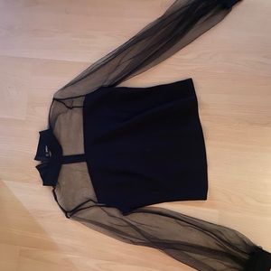 Shein long sleeve fancy top